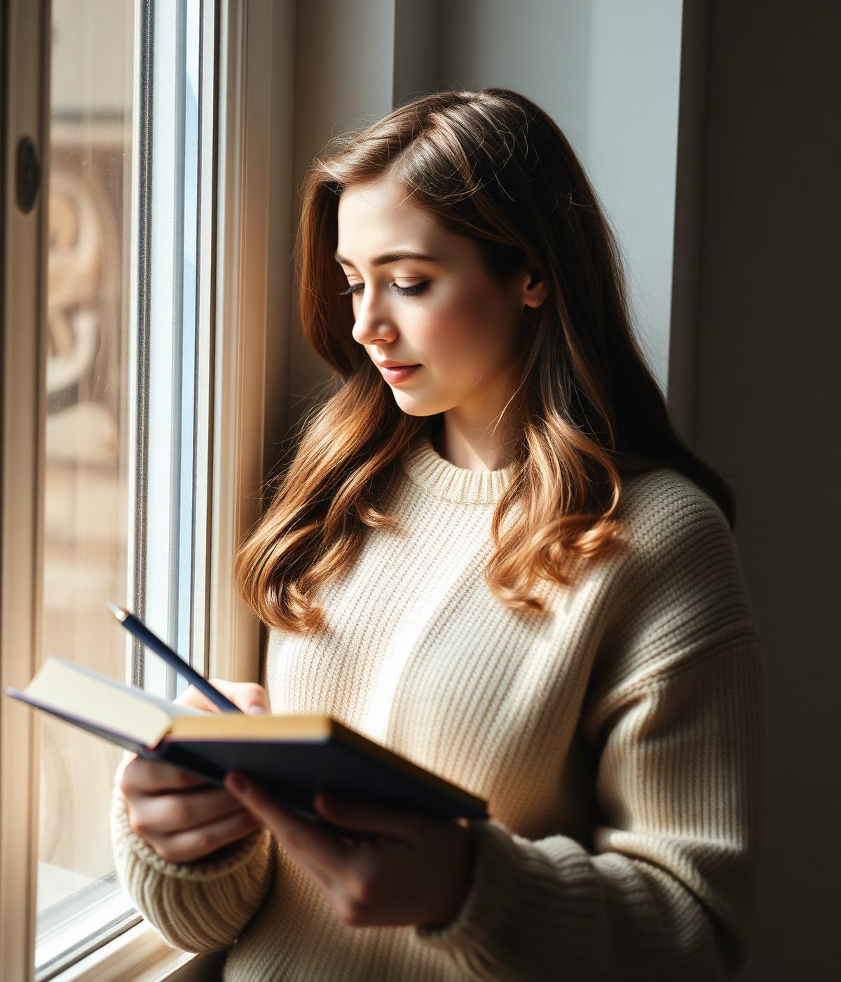 A quiet writing moment